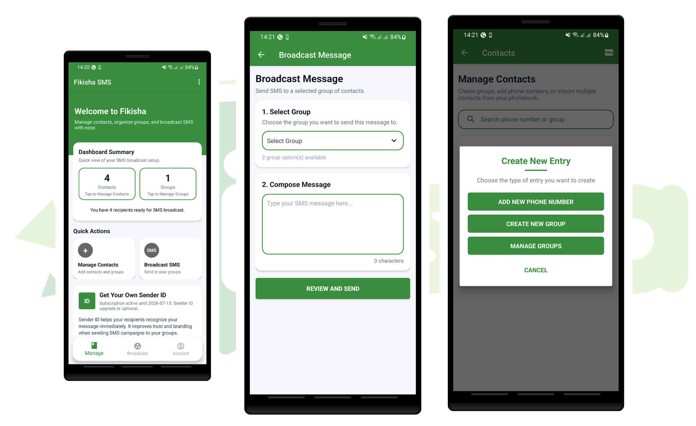 Fikisha SMS App bulk SMS app in Tanzania