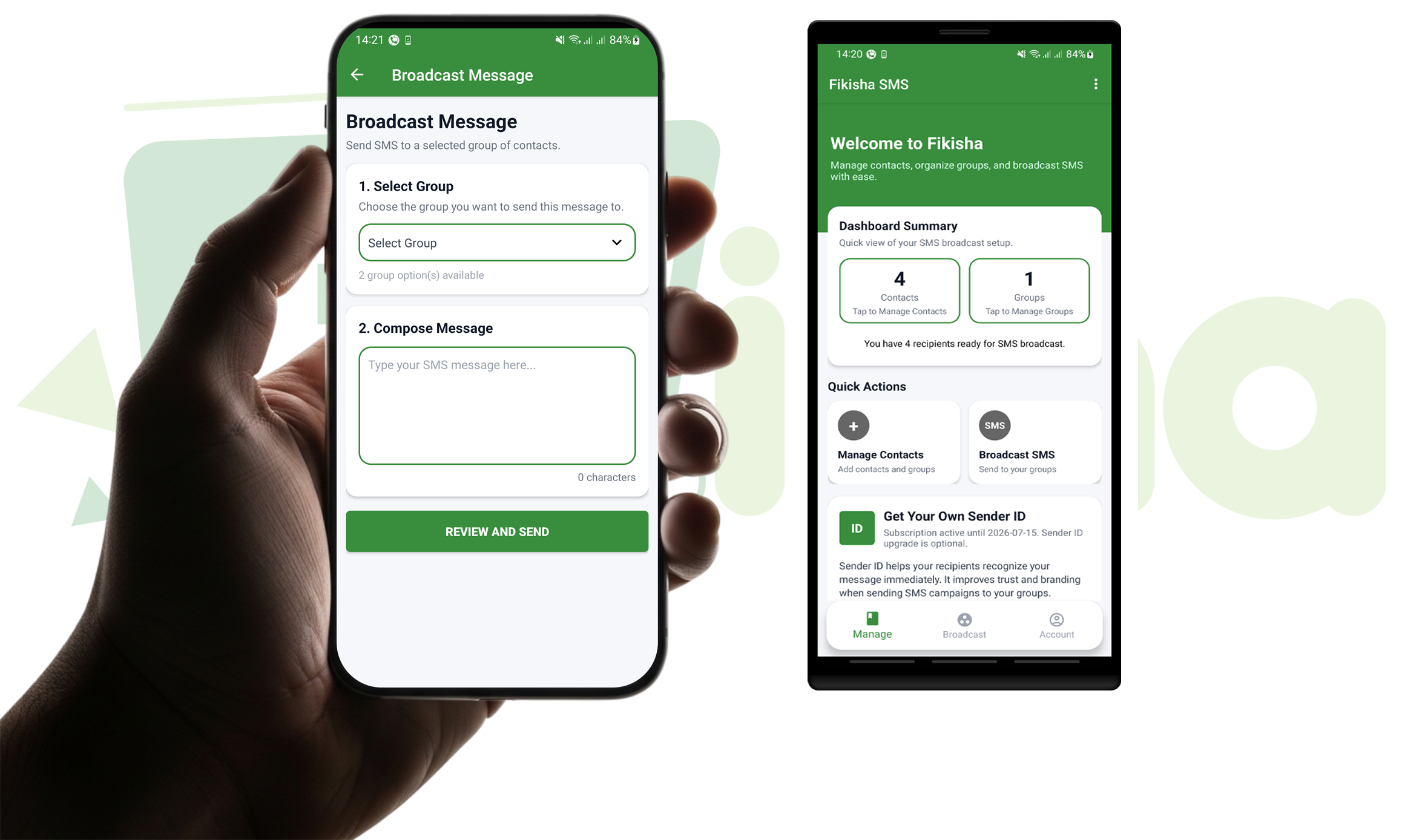 Fikisha SMS App bulk SMS app in Tanzania